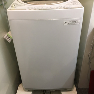 洗濯機 TOSHIBA 6.0kg AW-6G2-W