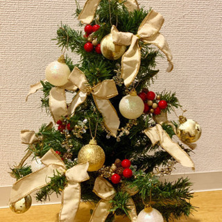 クリスマスツリー(60cm)&リース（30cm）