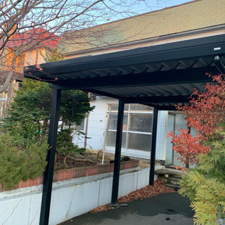 アルミ製カーポート １５日まで。 アルミ製カーポート 15日まで。