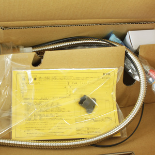 ▲▽ KVK センサー付きグースネックシングルレバー式混合栓 KM6071EC 開封済み未使用品 △▼