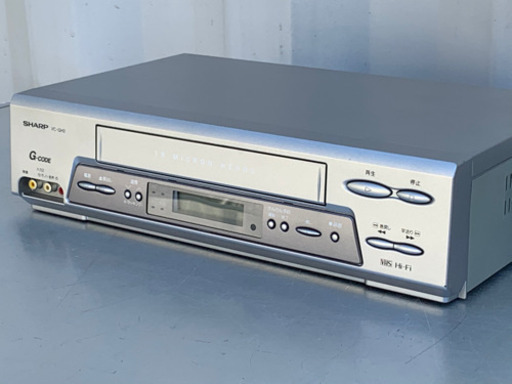 格安で！シャープ ビデオデッキ◇VC-GH2◇500倍高速早送り巻戻し◇2004年製