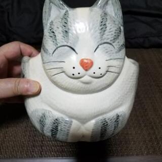 猫植木鉢
