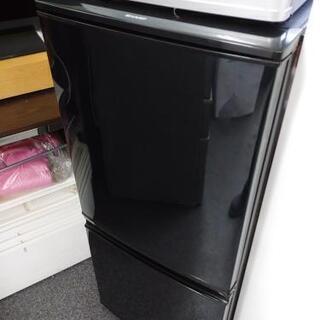 2ドア ノンフロン冷凍冷蔵庫 137L 付け替えドア SHARP