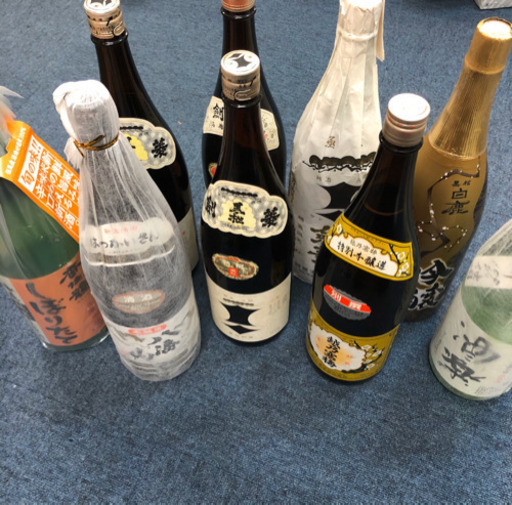日本酒　未開栓一升瓶×9点！