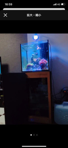 40キューブOF水槽一式クーラー付き