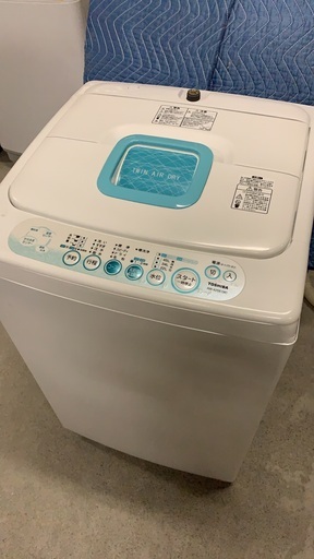東芝　全自動洗濯機　4.2kg　風乾燥付き　2008年