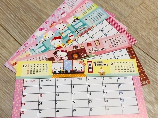 キティーちゃんカレンダー あかね 新宿のその他の中古あげます 譲ります ジモティーで不用品の処分