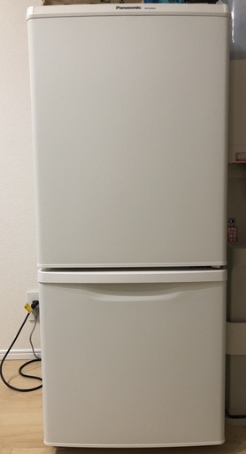 パナソニック冷蔵庫　NR-B14BW　※マットバニラホワイト