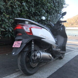 キムコ　ダウンタウン125i 実動中古美車　バッテリーフル充電済み　オイル交換後渡し　ナンバー登録書類有② キムコ ダウンタウン125i 実動中古美車 バッテリーフル充電済み オイル