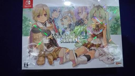 ルーンファクトリー４　スペシャル　限定版　メモリアルボックスルーンファクトリー４　Nitendoswich再値下げしました。