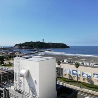 江ノ島と海が見えるＤＩＹ可の2LDK・片瀬江ノ島駅徒歩4分！