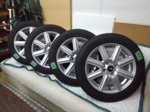 値下げ ミニクーパー クラブマンs 純正アルミホイール スタッドレス4本セット はたぼー 守山の車のパーツの中古あげます 譲ります ジモティーで不用品の処分