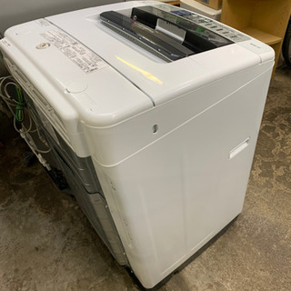 2018年 日立 8㎏「白い約束」しっかり洗う「シャワー浸透洗浄」洗濯機【NW-80B】