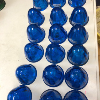中古マーカーランプ大量　青ガラス　1個150円