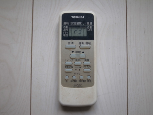 【TOSHIBA】エアコン＊RAS-221NV＊2012年製＊取り外し済
