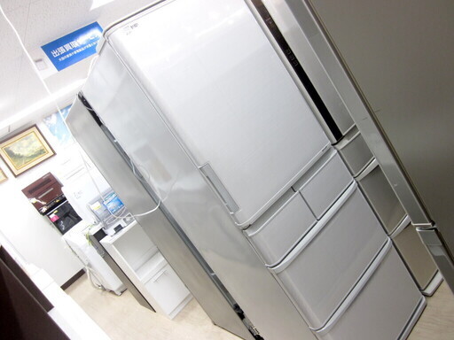安心の6ヶ月保証付！SHARP(シャープ)2014年製の424L 5ドア冷蔵庫です！