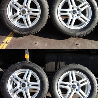 スタッドレス アルミホイール+タイヤ 195/65R15 4本セット 