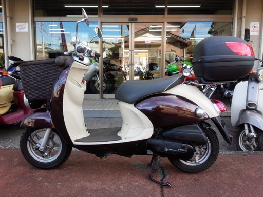 NO.3015　ビーノモルフェ（ＶＩＮＯ）　水冷４サイクル　フロントバスケット　ブラウンメタリック　☆彡 NO.3015 ビーノモルフェ（VINO） 水冷4サイクル フロント