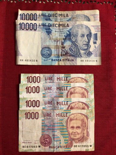 旧貨幣イタリアリラ Apple 中央のその他の中古あげます 譲ります ジモティーで不用品の処分