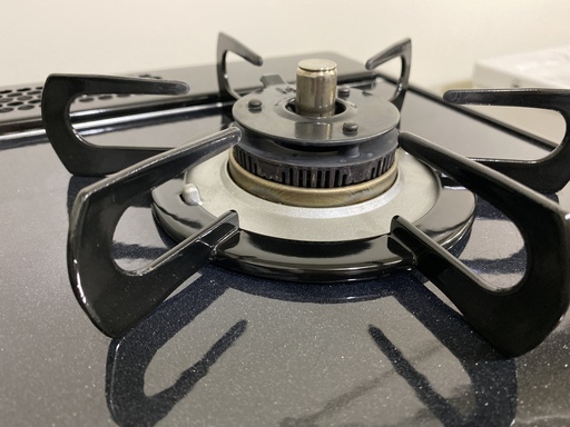 ガステーブル パロマ Paloma IC-66WCR-R 黒×赤 2016年製 LP/プロパン