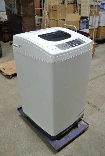 【121308】全自動電気洗濯機　日立　NW-50B形　47L　5kg　2018年製【引取限定】