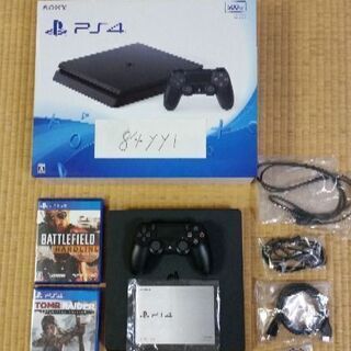 PS4本体+おまけソフト2本