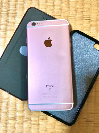 美品iPhone6sPlus!SIMフリー版。ケース付き。
