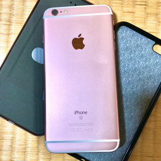 美品iPhone6sPlus!SIMフリー版。ケース付き。