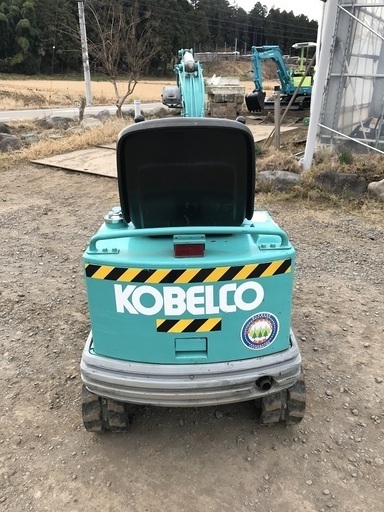 コベルコ SK007 ユンボ バックホー 油圧ショベル ゴムキャタ