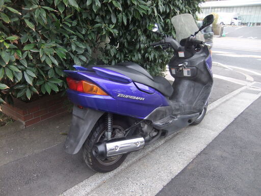 スズキ バーグマン150 実動中古車 オイル交換済み バッテリー新品 返納