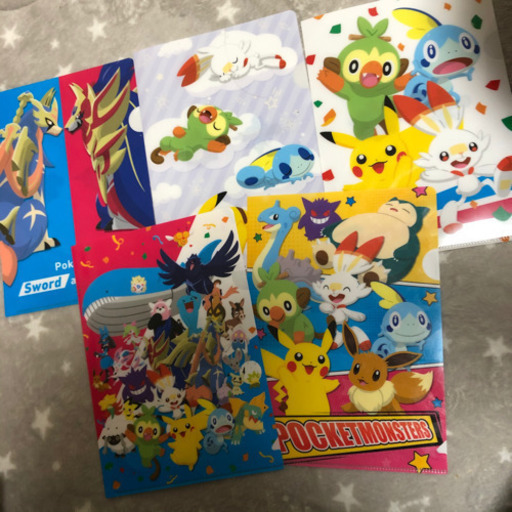 ポケモンクリアファイル Ruu 深江橋のキッズ用品 幼児教育 の中古あげます 譲ります ジモティーで不用品の処分