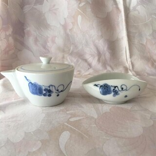 99【天草高浜焼 煎茶器】湯冷まし 急須　美品