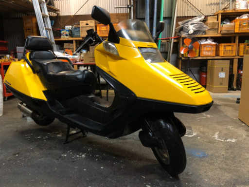 フュージョンX 実働！セル1発！なかなか綺麗！希少！純正イエロー！低走行30748km！寒気応援セール！
