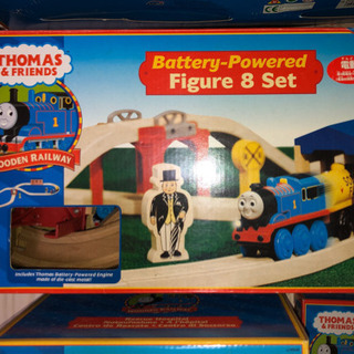 トーマス木製レール、プラスブリオ付き