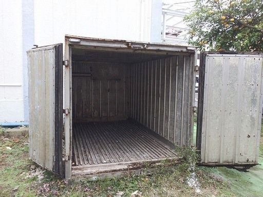 販売済み トラックのアルミコンテナ 現物確認できます！ 