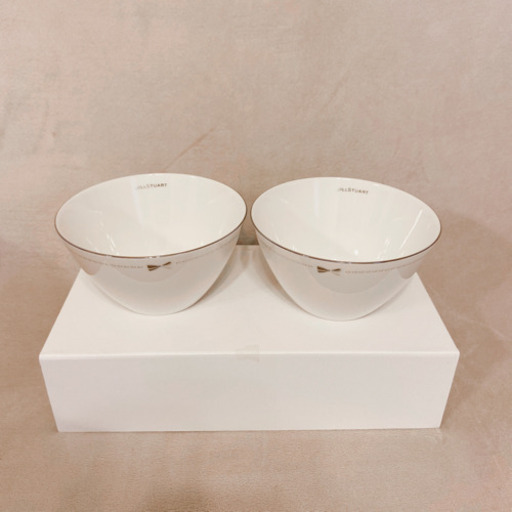 【新品・未使用】ジルスチュアート♡ペアボウル