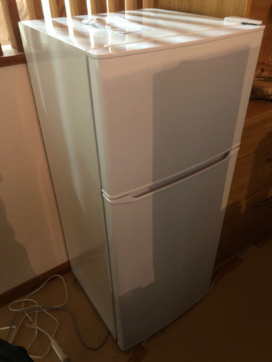 冷蔵庫 Haier JR-N130A ホワイト メーカー保証有り