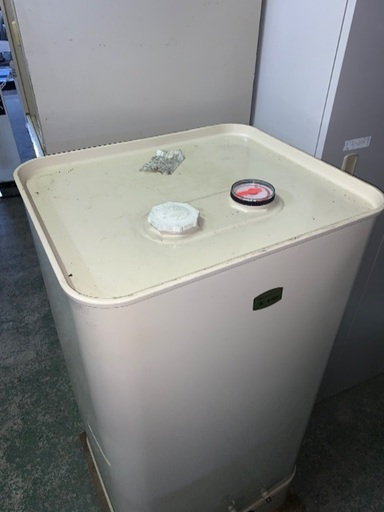 灯油190リットルタンク 中身きれい 中古