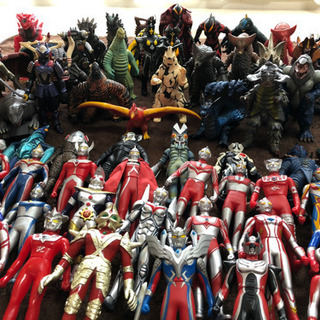 ウルトラマン　ウルトラ怪獣ソフビ　69体