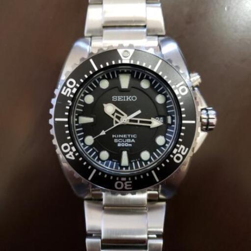 【交渉成立】セイコー SEIKO 腕時計 PROSPEX プロスペックス ダイバー スキューバ キネティック SBCZ011\n\n