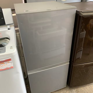 保証2ヶ月 2ドア冷蔵庫 157L アクア AQR-16E-S 2016年製 シルバー