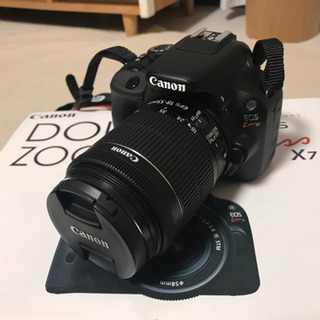 Canon EOS KISS X7 Wズームキット