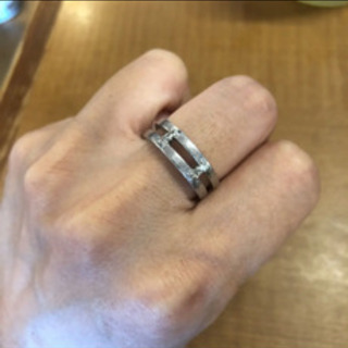 アクセサリー ダイヤモンドプラチナ リング 指輪