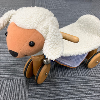 木製　三輪車⭐️羊　乗用玩具 キッズ バイク　幼児乗物　室内