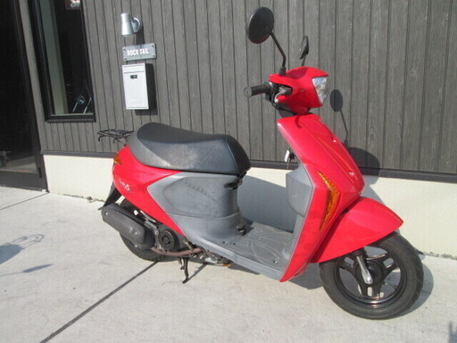 ☆レッツ5 セル1 快調です！赤 原付 スクーター レッツ