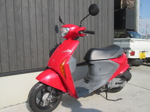 ☆レッツ5 セル1 快調です！赤 原付 スクーター レッツ
