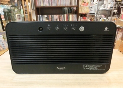 【販売終了しました。ありがとうございます。】Panasonic　ナノイー搭載　セラミックファンヒーター　DS-FTX1201　2017年製　中古品　/　nanoe　人感センサー搭載