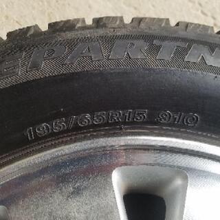 195/65R15 スタッドレスタイヤ トヨタ純正アルミホイール 4本セット