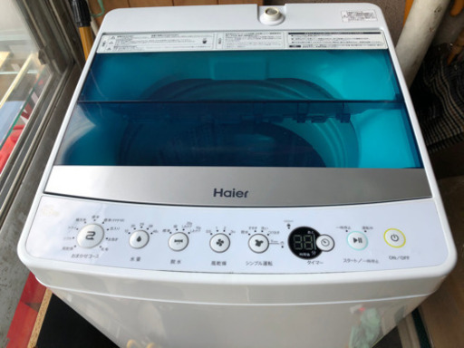 Haier 2017年製 洗濯機 5.5k jw-c55a