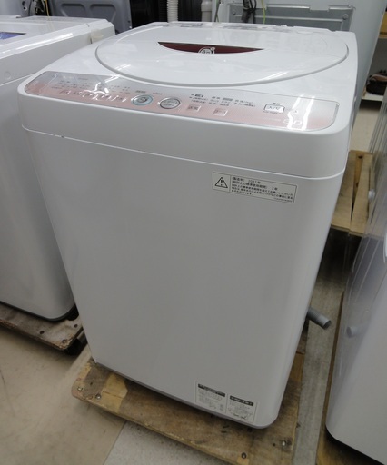 SHARP/シャープ 6.0kg 洗濯機 2012年製 ES-GE60L-P【ユーズドユーズ名古屋天白店】